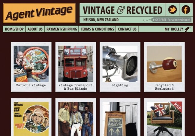 Agent vintage online shop 3