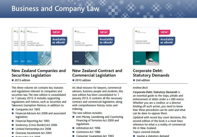 books1 NZ online product cataloge design