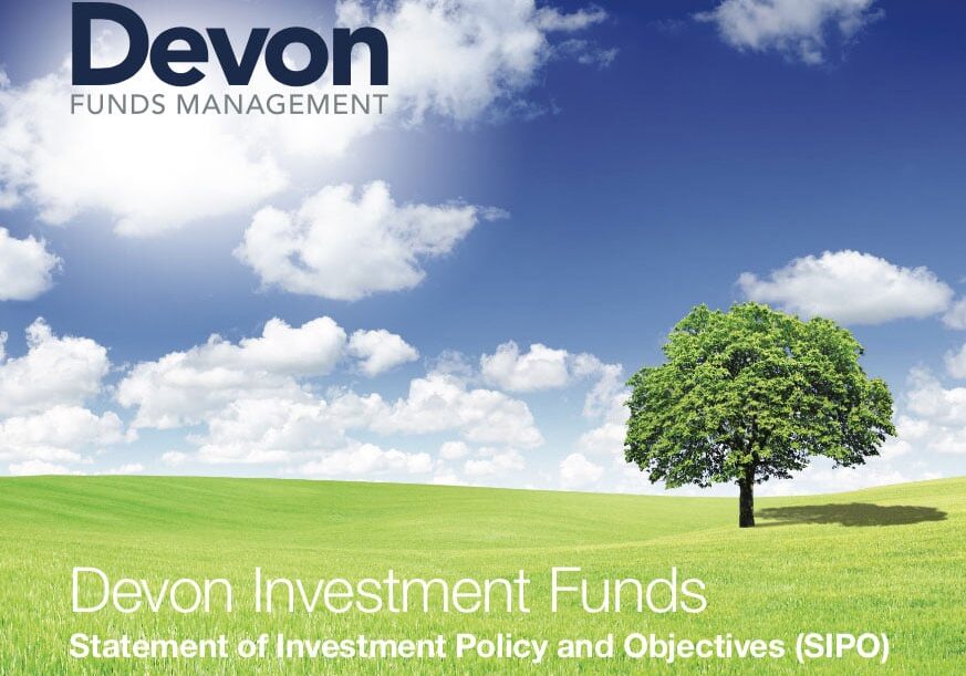 devon1 Devon Funds investment statement graphic design