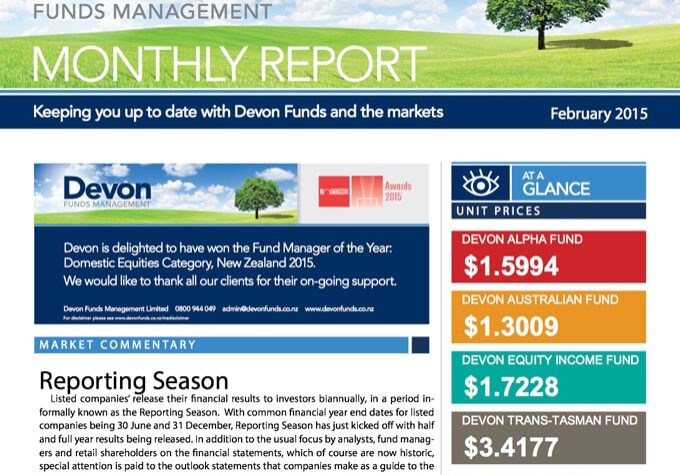 DevonReport Customer report layout sample indesign