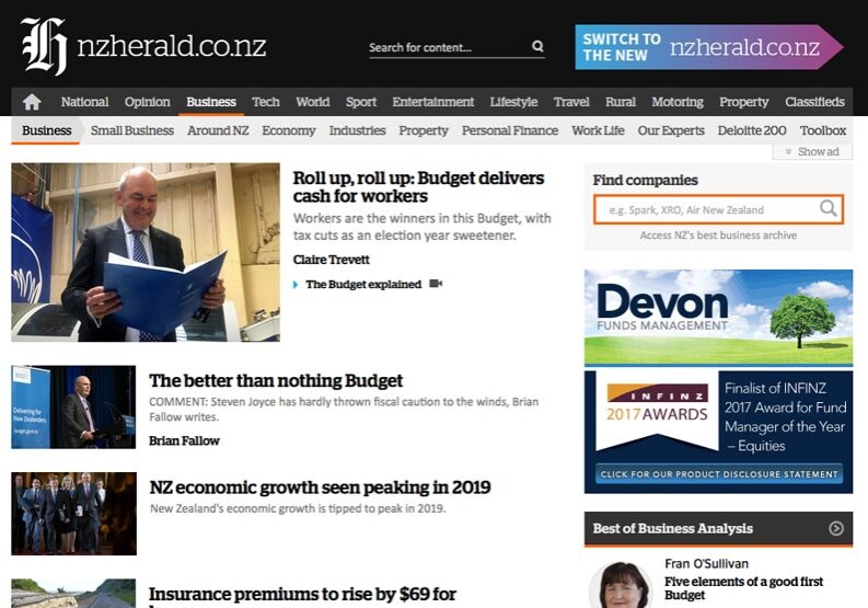 Devon digital NZH design sample