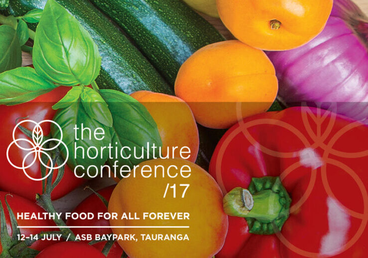 hort17 HortNZ conference branding