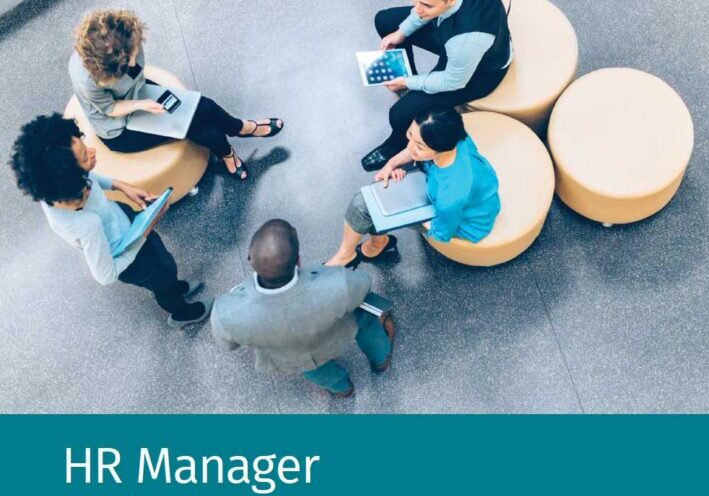 hrmanager HR book cover design