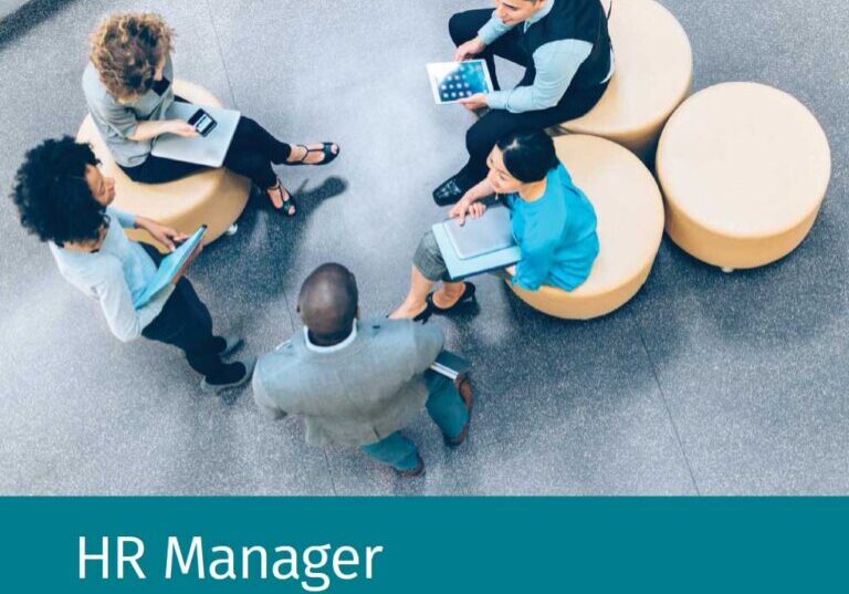 hrmanager HR book cover design